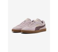 Puma Club II Era Suede shoes light pink burgundy brown rubber - 37.5