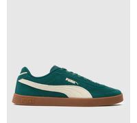 PUMA Club II Era Trainers in Dark Green UK 9