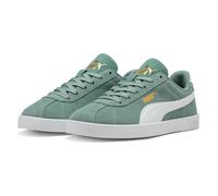 PUMA Club II JR Sneaker, Green Moon White, 3.5 UK
