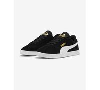 PUMA Unisex Youth Club II JR Sneaker, PUMA Black-PUMA White-PUMA Gold, 5 UK