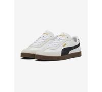 Puma Club II white pure black shoes - 38.5