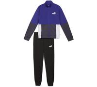 Puma Colourblock Poly Tracksuit Juniors 15 3XL Lapis Lazuli