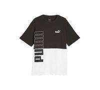 Puma Colourblock T-Shirt Black/white