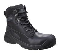 Mens Puma Conquest WP S3 Side Zip Metal-Free Work Safety Boots Sizes 7 to 13