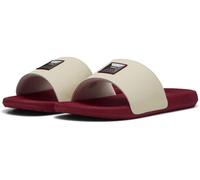 PUMA Unisex Cool CAT 2.0 GREENSIDE Slide Sandal, Alpine Snow-Dark Crimson, 4 UK