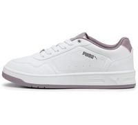 PUMA Women's Court Classy Sneaker, White-Plum JAM Silver, 6 UK