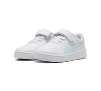 PUMA Court Lally AC+ PS Sneaker, White Black, 2.5 UK Child