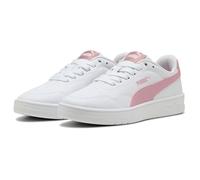 PUMA Court Lally JR Sneaker, White-Poised Pink, 3 UK