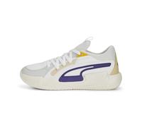 PUMA Court Rider Chaos Slash Unisex - Adult Football Boots, Purple Team White, 8 UK