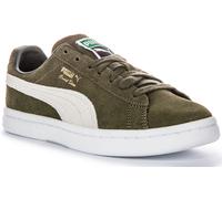 Puma Court Star Suede Vintage Lace Up Unisex Trainer Forest Green UK 3 - 7