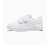 PUMA Boy's Unisex Kids COURTFLEX V3 V PS Sneaker, White White-Silver Mist, 11 UK Child