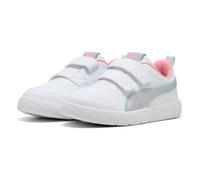 PUMA Courtflex V3 Space Belle V PS Trainers UK 1.5 White