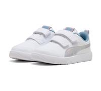 PUMA Courtflex V3 Space Belle V PS Trainers UK 13 White