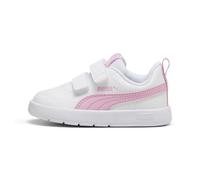 Puma Courtflex V3 V Trainers White,Pink EU 26 Kids