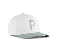 Puma Crafted P Golf HAT, Warm White-Eucalyptus, Adult