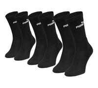 Puma Crew 3 Pair Pack Socks - 39-42 (6-8) - Black