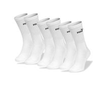 Puma Crew 3 Pair Pack Socks White - 39-42 (6-8) - White