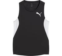 Puma Cross The Line 3 Womens Running Vest Black Run Sleeveless Training Tank Top