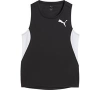 Puma Cross The Line 3 Womens Running Vest Black Run Sleeveless Training Tank Top