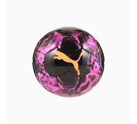 PUMA Cup Graphic Mini Football, Pure Magenta/Black/Heat Fire