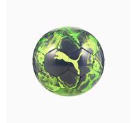 PUMA Cup Graphic Mini Football, Yellow Alert/Green Glare/Galactic Grey