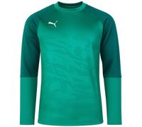 Puma CUP Mens Long Sleeve Green Training Sweat Core Top 656021_05