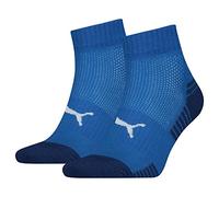 Puma Cushioned Quarter Socken Blue 39/42