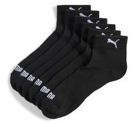 PUMA Cushioned Recycled Cotton Sock, Black, 35 to 38 (Pack of 3)