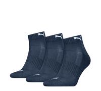PUMA Cushioned Sports Ankle Trainer Socks (3 Pair Pack) Unisex Comfort Quarters