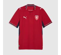 Puma Czech Republic 2026 Home Shirt Dark Cherry Puma Navy