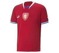 PUMA Czech Republic First Home World Cup 2022 T-Shirt, Chili Pepper