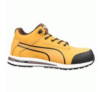 Puma Safety 633180 Dash Mid Safety Shoes Wheat UK8 Shoe Size: UK8, Col UK8