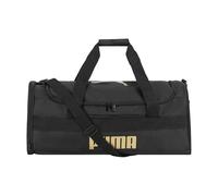 PUMA Demand Duffel Bag, Black/Gold, Pv2-3049
