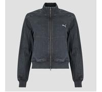 Puma Denim jacket FUTURE.PUMA.ARCHIVE Washed Twill Short Jacket in Black EU L