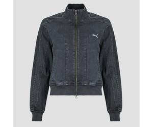 Puma Denim jacket FUTURE.PUMA.ARCHIVE Washed Twill Short Jacket in Black EU S