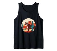 Puma Desert Landscape Illustration Tank Top