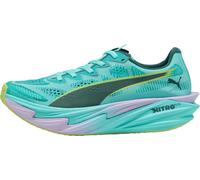 Puma Deviate HYROX Elite Womens Running Shoes Green Lightweight Racing Trainers