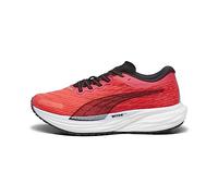 Puma Deviate Nitro 2 Womens Running Shoes Red Cushioned Carbon Sports Trainers