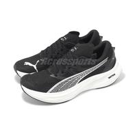 Puma Deviate Nitro 3 Black White Men Unisex Road Running Jogging Shoes 309707-01