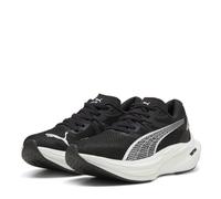 Puma Deviate Nitro 3 Womens Running Shoes Black Cushioned Carbon Sports Trainers