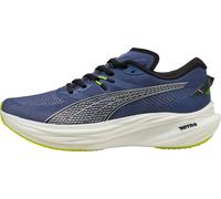 Puma Deviate Nitro 3 Mens Running Shoes Blue Cushioned Carbon Sports Trainers