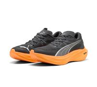 Puma Deviate Nitro 3 Men's Running Shoes | UK 9.5 in Dusky Grey/Heat Fire