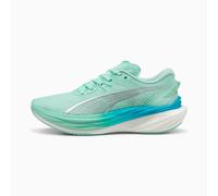 PUMA Deviate Nitro™ 3 Running Shoes Women, Mint Melt/Speed Blue, size 3.5