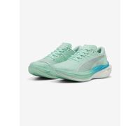 Puma Deviate Nitro 3 Neutral Running Shoe Women-Mint,Blue, Size 7
