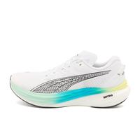Puma Deviate Nitro 3 Mens Running Shoes White Cushioned Carbon Sports Trainers