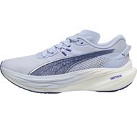 Puma Deviate Nitro 3 Womens Running Shoes Blue Cushioned Carbon Sports Trainers