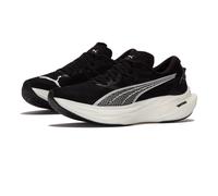 Puma Deviate Nitro 3 Womens Running Shoes Black Cushioned Carbon Sports Trainers