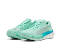Puma Deviate Nitro 3 Women's Running Shoes | UK 5 in Mint Melt/Speed Blue