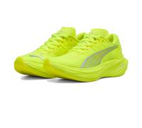 Puma Deviate Nitro 3 Women's Running Shoes | UK 7 in Yellow Alert/Puma Silver