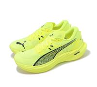 Puma Deviate Nitro 3 Yellow Alert Black Men Unisex Road Running Shoes 309707-14